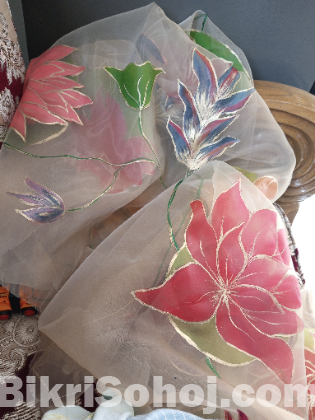 Worna পেইন্ট করা ডিজাইনি ওড়না